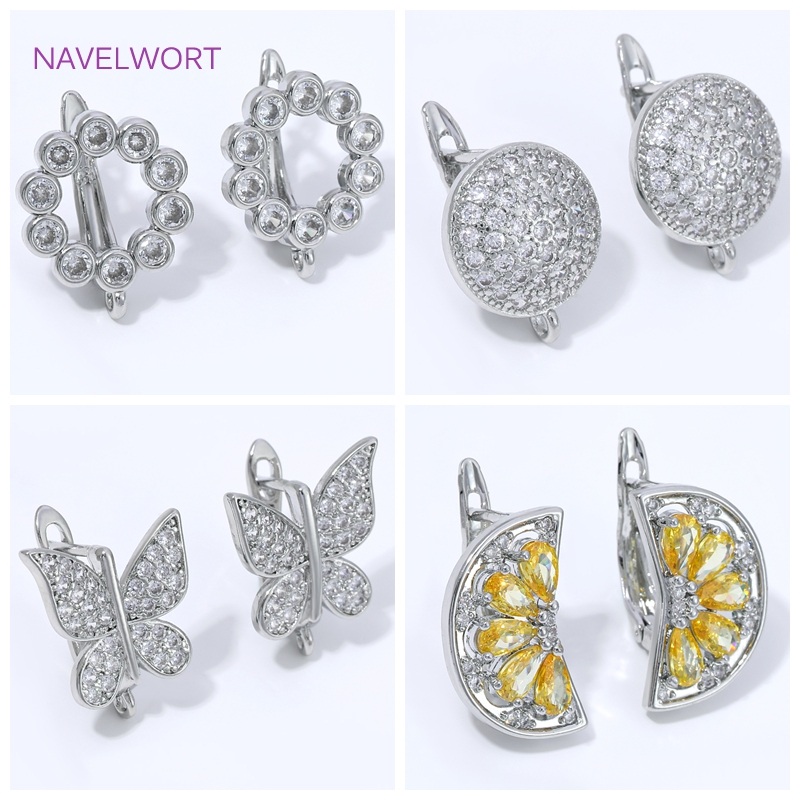 Flower Supplies - 18K Gold Plated Fan Shape Flower
