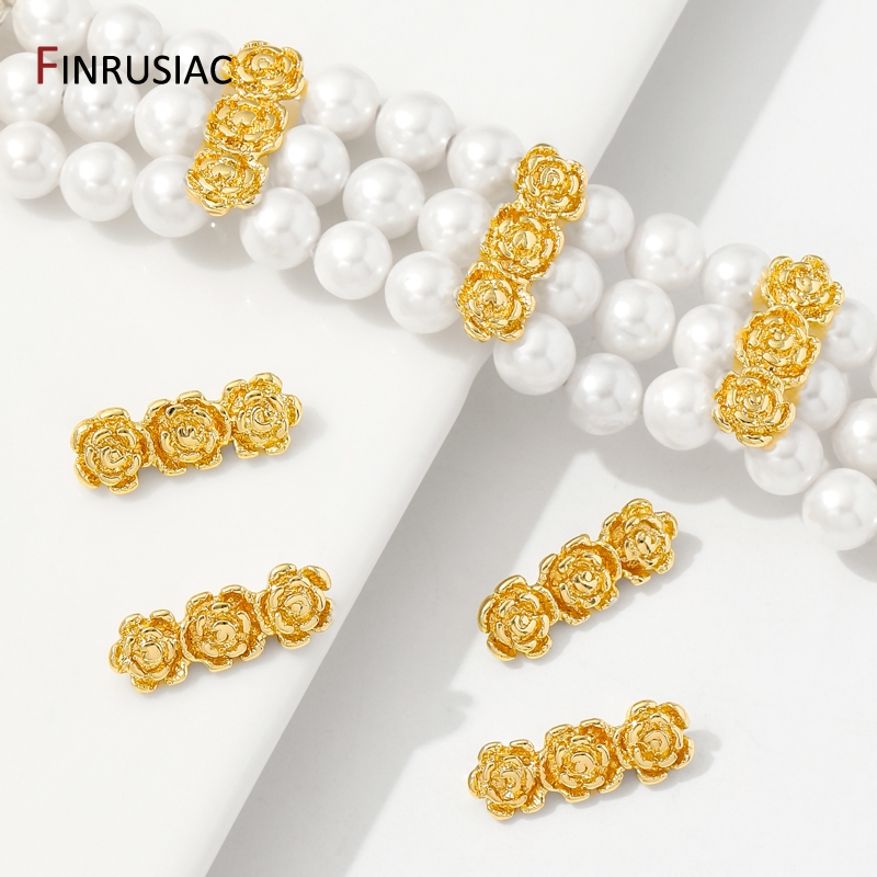18K Gold Plated Brass Rose Flo - Flower Supplies review and price