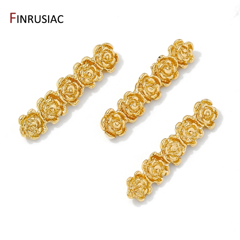 18K Gold Plated Brass Rose Flo - Flower Supplies review and price