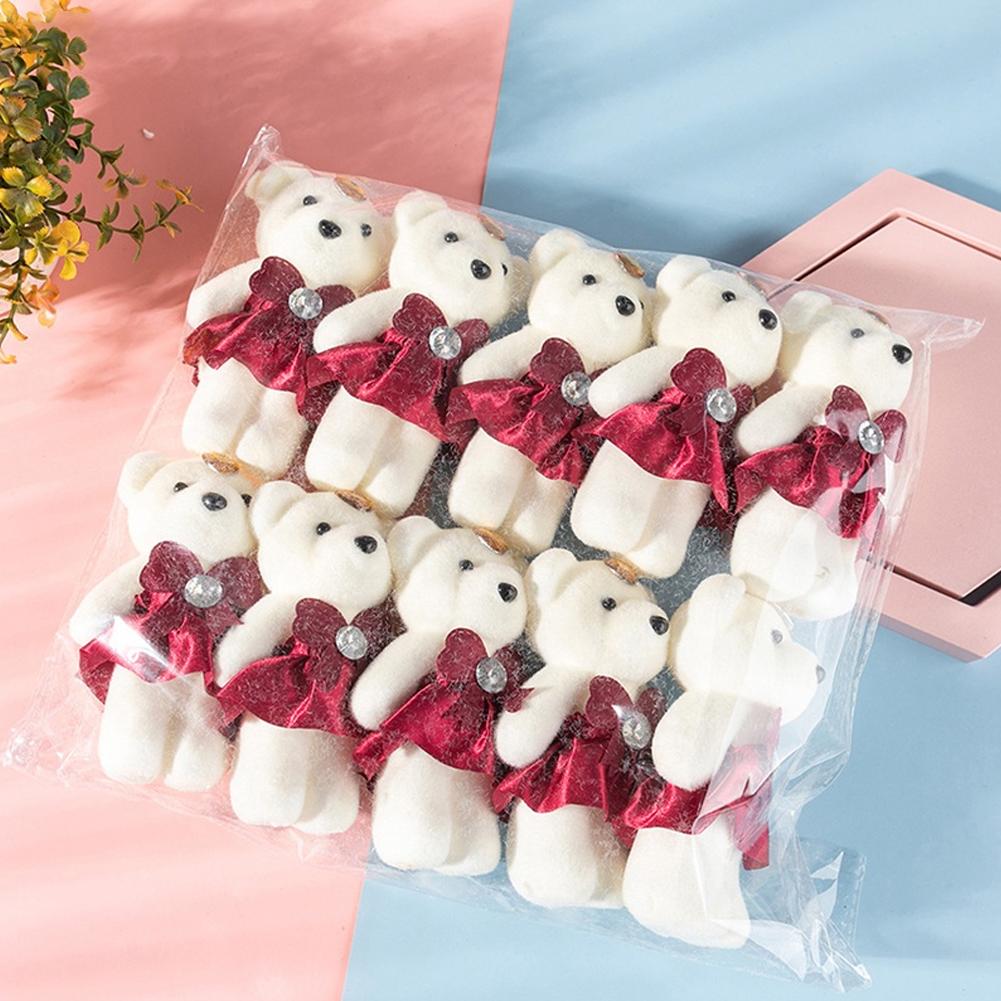 10pcs/Bag Bouquet Bear Ice Cre - Flower Supplies review and price