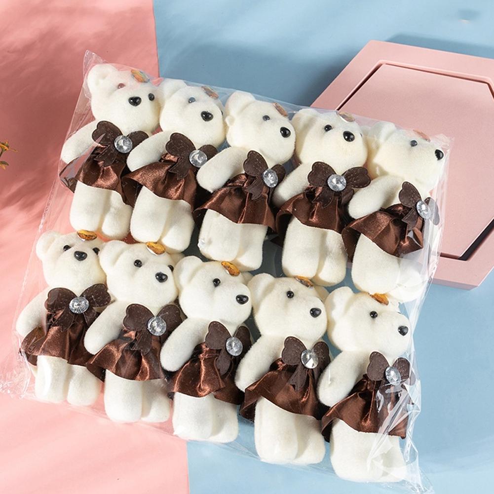 10pcs/Bag Bouquet Bear Ice Cre - Flower Supplies review and price