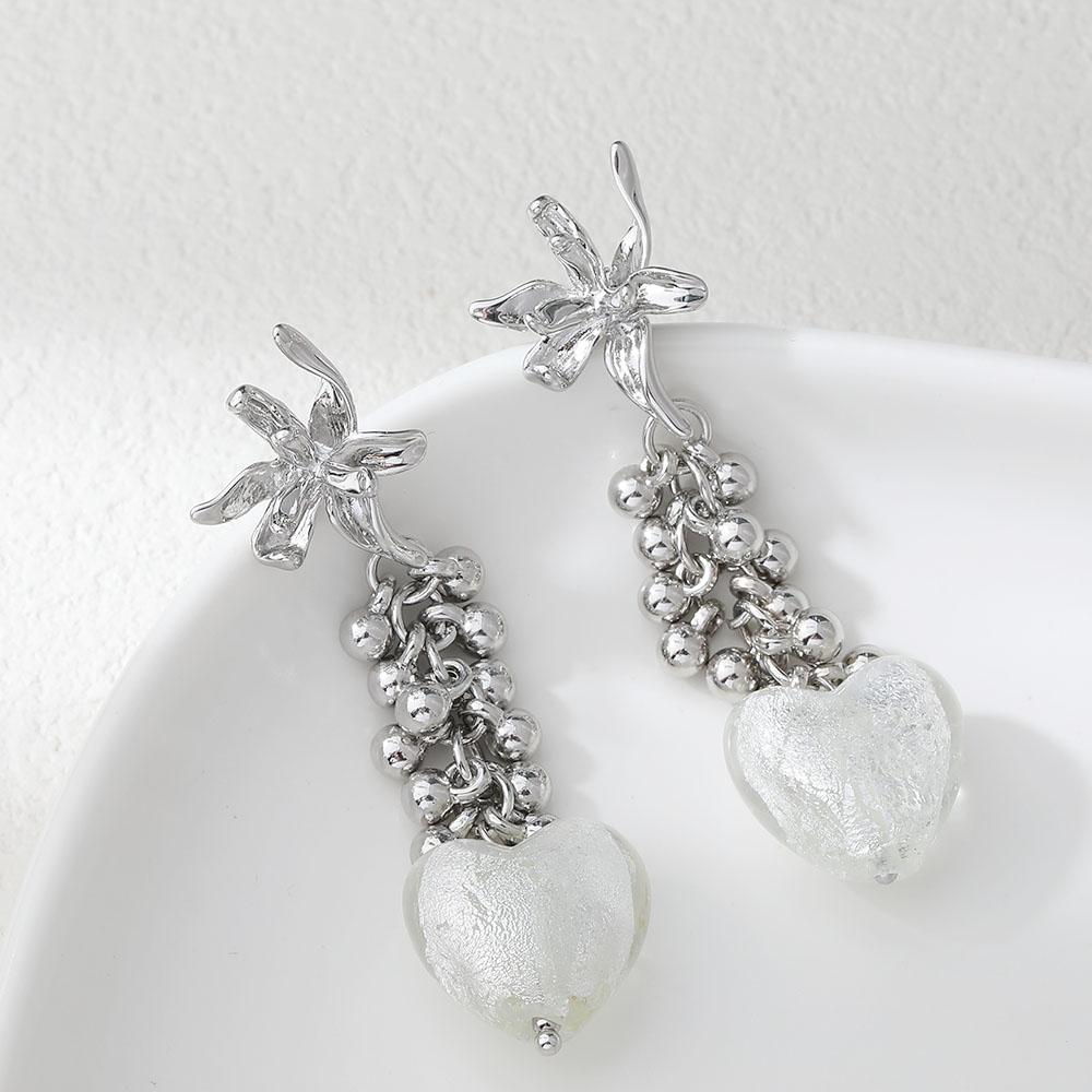 4PCS Dainty Flower Shape Ear S - Flower Supplies review and price