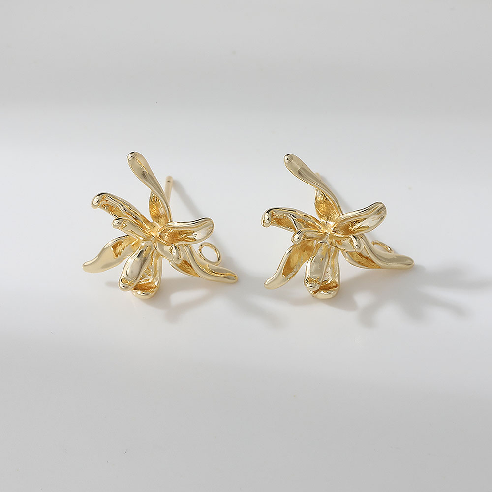 4PCS Dainty Flower Shape Ear S - Flower Supplies review and price
