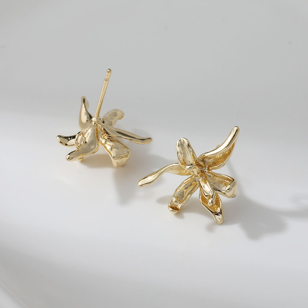 4PCS Dainty Flower Shape Ear S - Flower Supplies review and price