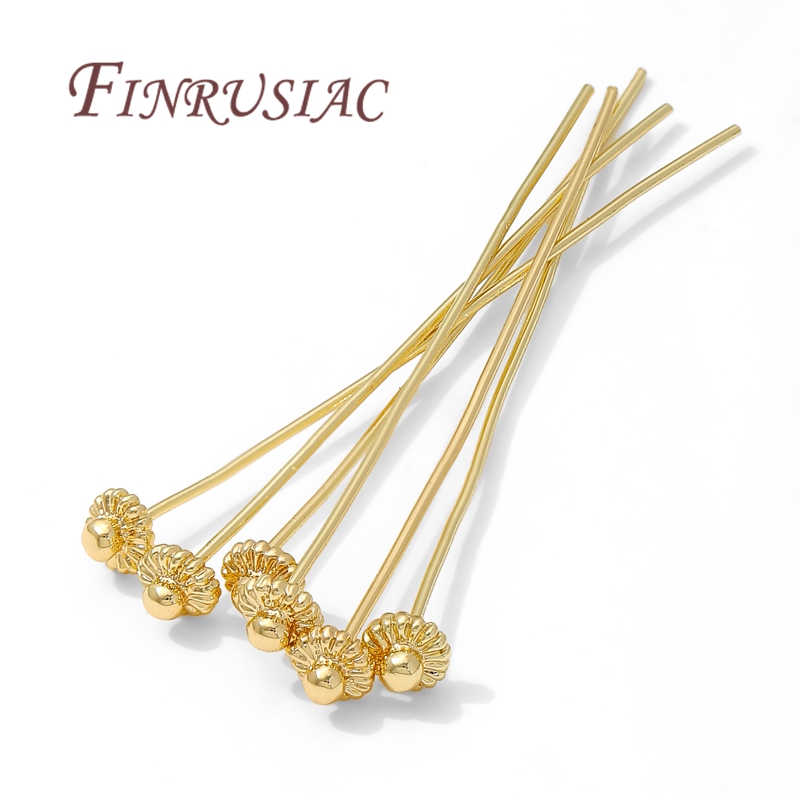 10/20Pcs/Lot 18K Gold-plated P - Flower Supplies review and price